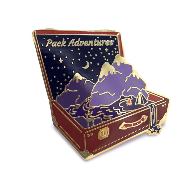 Adventures Enamel Pin