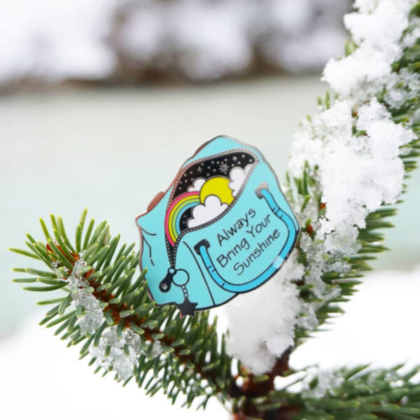 Bag of Sunshine Enamel Pin