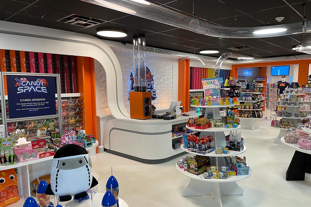 The Candy Space store