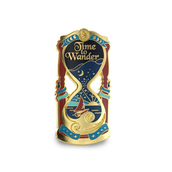 Time to Wander Enamel Pin