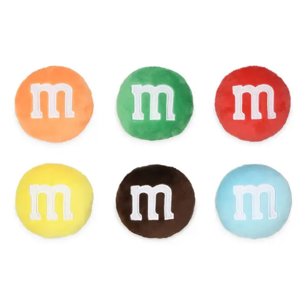 M&Ms Package Fleece Pillow