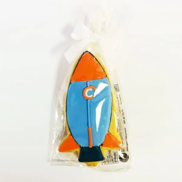 Rocket Ship Cookie