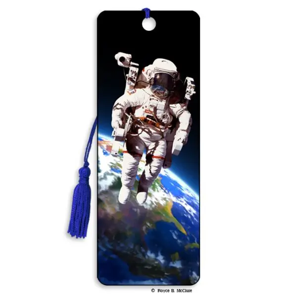 Space Walk 3D Bookmark