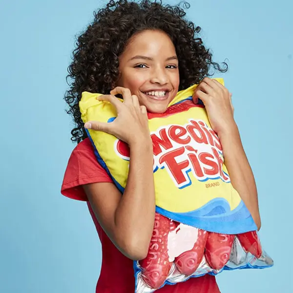 Swedish Fish Pillow