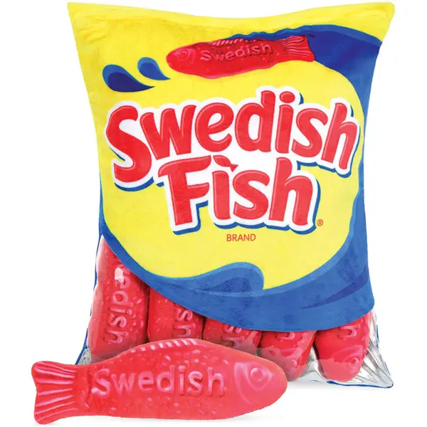 Swedish Fish Pillow
